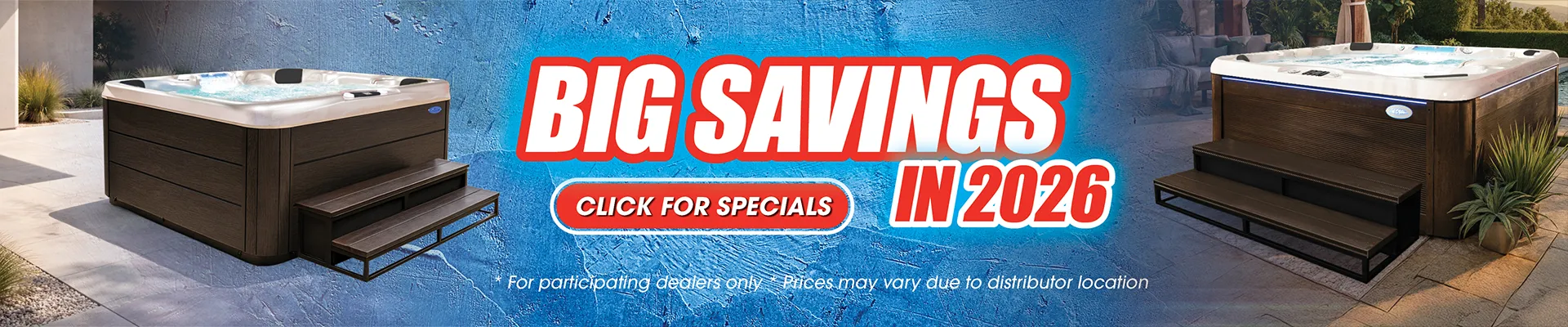 Calspas hot tub being used in a family setting - Greenville