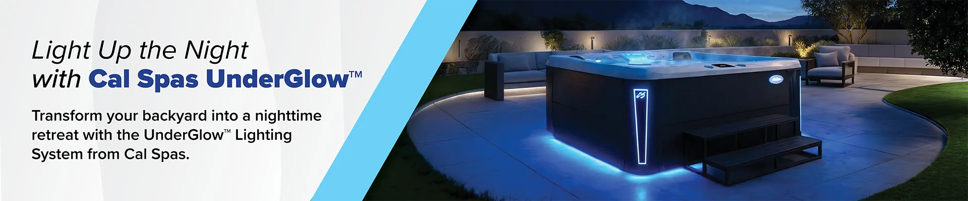 Calspas hot tub being used in a family setting - Greenville